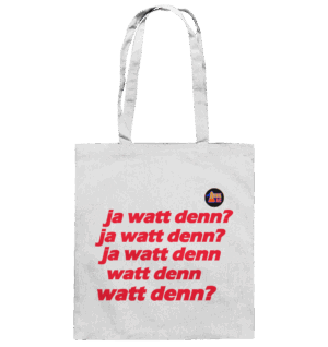 Arnie Mac JA WATT DENN? - Baumwolltasche