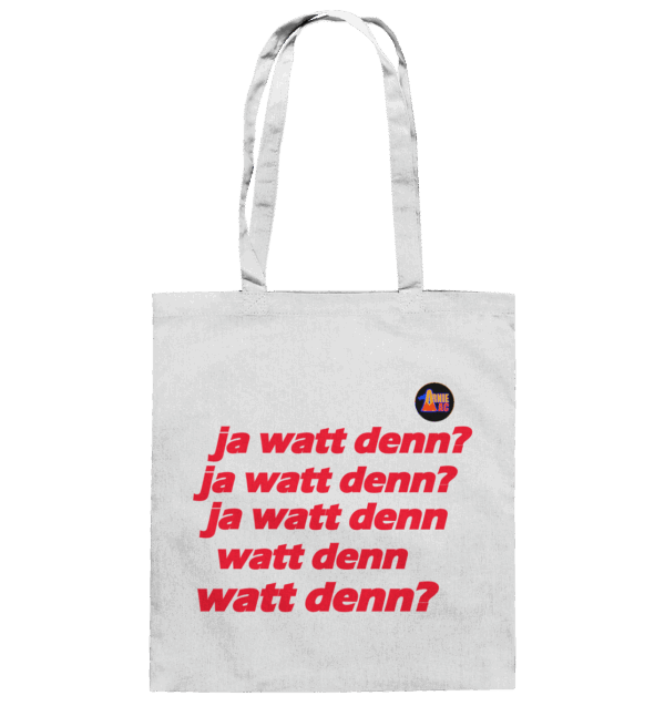 Arnie Mac JA WATT DENN? - Baumwolltasche