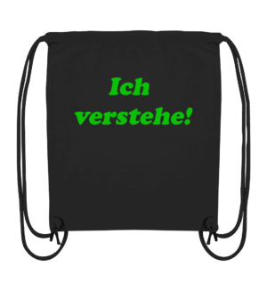 Arnie Mac - Ich verstehe! - Organic Gym-Bag