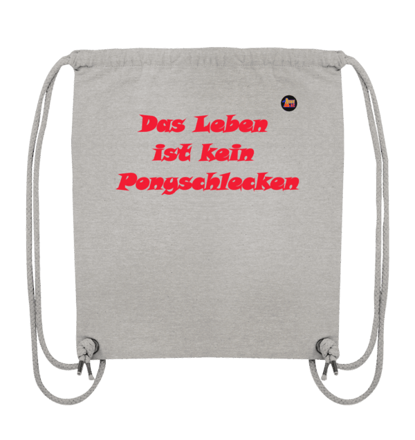 Arnie Mac - ...kein Ponyschlecken - Organic Gym-Bag – Bild 2
