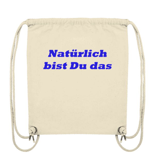 Arnie Mac Natürlich bist Du das - Organic Gym-Bag – Bild 3