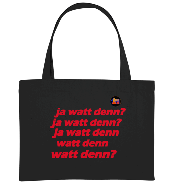 Arnie Mac JA WATT DENN? - Organic Shopping-Bag