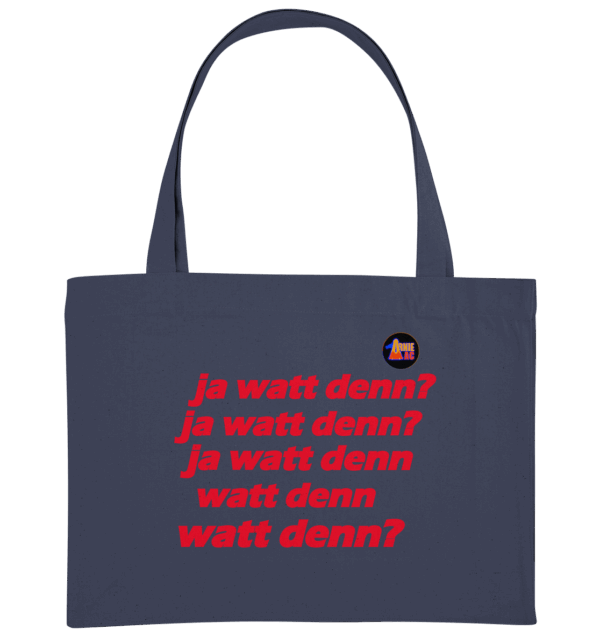Arnie Mac JA WATT DENN? - Organic Shopping-Bag – Bild 3