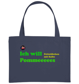 Arnie Mac... will Pommeees - Organic Shopping-Bag