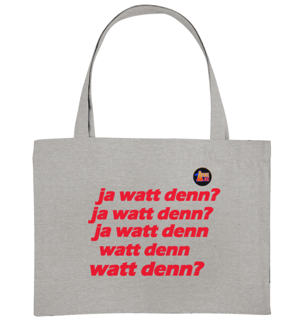 Arnie Mac JA WATT DENN? - Organic Shopping-Bag – Bild 2