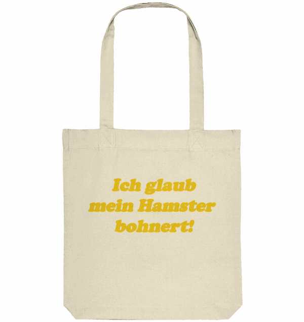 Arnie Mac - Hamster bohnert! - Organic Tote-Bag – Bild 3